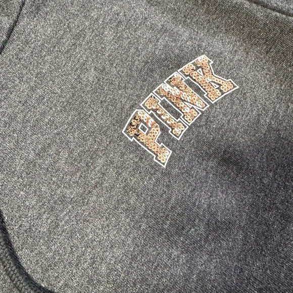 NWT VS PINK SHERPA LINED HOODED BLING SET - Picture 10 of 10